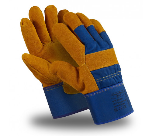 Перчатки Manipula Specialist® Сталкер Фрост (спилок/ткань+иск.мех), SPL-73/WG-791