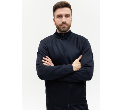 Толстовка мужская STAN на молнии полиэстер 260 ,95, Чёрный (20)