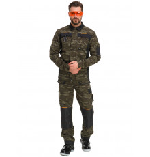 Костюм рабочий мужской летний RONTA KS803 с брюками камуфляжный