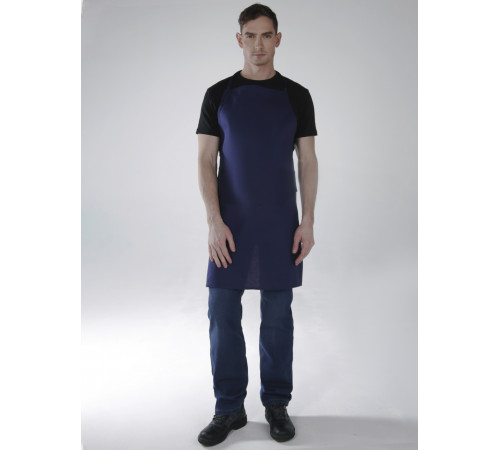 Фартук с грудкой (тк.Диагональ), т.синий в Армянске