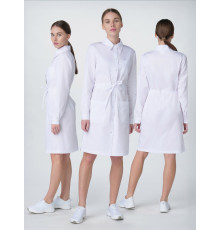 Халат женский Сансара-001 (тк.Смесовая,160) MedLine, белый