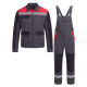 Костюм ProfLineBase-2 (тк.Твил,210) п/к, т.серый/черный/красный в Щелкино