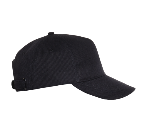 Бейсболка STAN 5 клиньев хлопок 330,01, Чёрный (20)