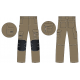 Брюки ProfLineSpecialist (тк.РипСтоп,240), коричневый/черный в Евпатории