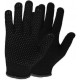 Перчатки 10кл. полушерстяные двойные с ПВХ ТОЧКА (105гр.)