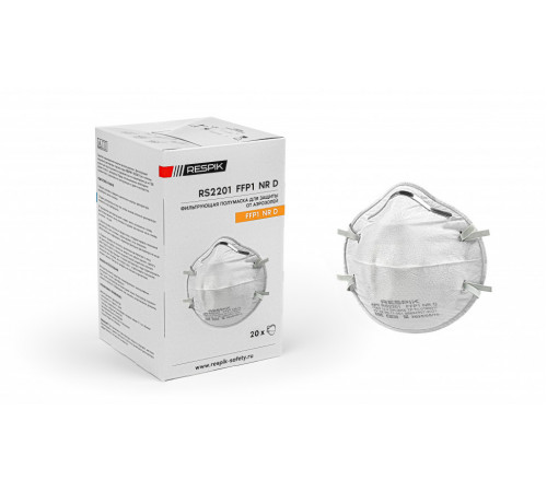 Респиратор чашеобразный RESPIK® RS2201 без клапана, FFP1 (20 шт) в Мелитополе