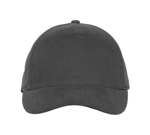 Бейсболка STAN 5 клиньев хлопок 280, 11, Графит (101)