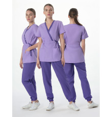 Костюм женский MedLine Арина (тк.Смесовая,120), фиолетовый/сирень
