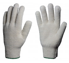 Перчатки х/б 10кл. ЛЮКС 42-44гр. 150текс, белые