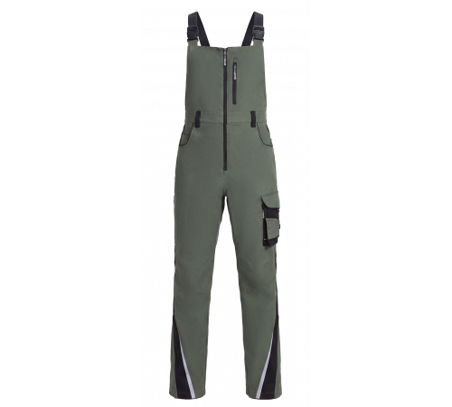 Полукомбинезон ProfLineLeader (тк.Хлопок/Спандекс,260), хаки/черный в Щелкино