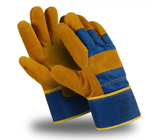 Перчатки Manipula Specialist® Сталкер Про (спилок/ткань+интерлок), SPL-72/MG-292 в Саках