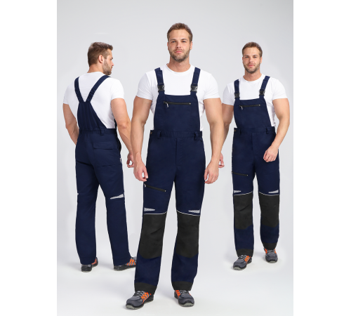 Полукомбинезон ProfLineSpecialist (тк.Смесовая,240), т.синий в Запорожье