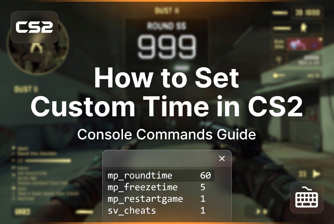 How to Set Custom Time in CS2 – Console Commands Guide | Winio