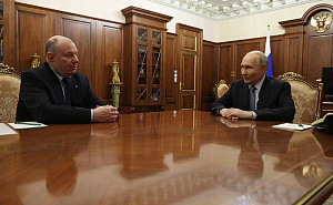 Путин встретился с главой «Норникеля»