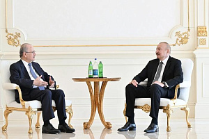 Ильхам Алиев принял премьер-министра Палестины