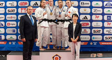Азербайджанская дзюдоистка выиграла бронзу на Кубке Европы