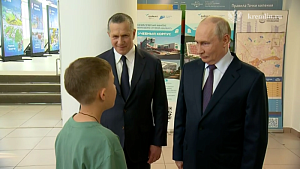 Путин пообещал подростку из Бурятии помочь с поступлением в суворовское училище