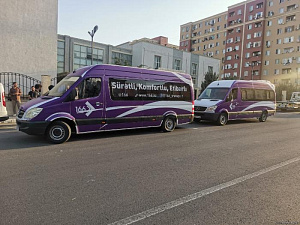 В Азербайджане очередная группа бывших вынужденных переселенцев возвращается в Ханкенди