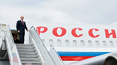 Владимир Путин прибыл в Бишкек на саммит ШОС