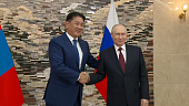 Президент Монголии поблагодарил Путина за соглашение о свободной торговле