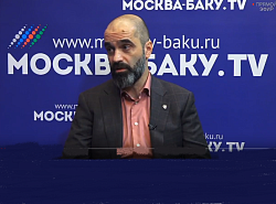 Прямой эфир с Инной Лисовской - гость студии "Москва-Баку.TV" азербайджанский альпинист Исрафил Ашурлы
