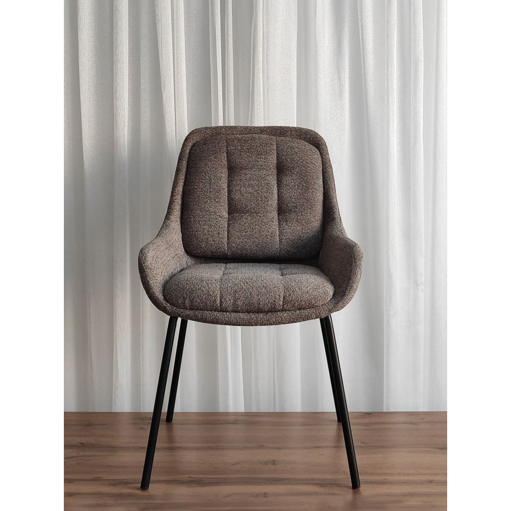 Стул металлический Baizheng BZ-6118K 57×64×86 см, износостойкий текстиль, до 150 кг