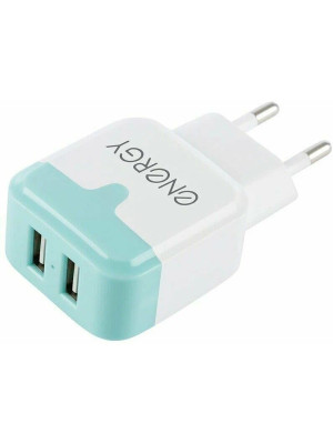 Устройство зарядное сетевое 2 USB белый ET-22 Energy