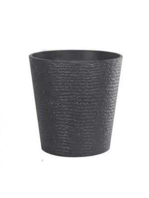 Горшок пластиковый 4,1 л 20*18*17 см черный Baizheng