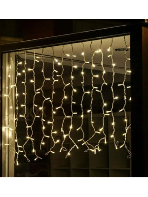 Гирлянда светодиодная  2*1,5 м 132 led карандаш белый Fex