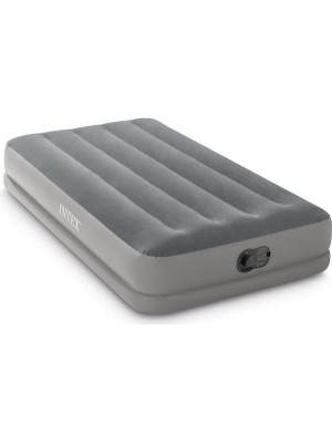 Матрас надувной 191*99*30 см встроенный насос USB Twin Dura-Beam Prestige Intex