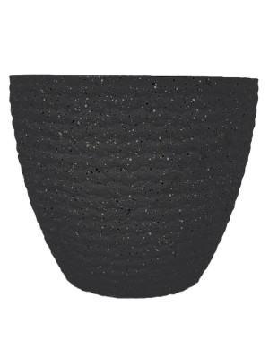 Горшок пластиковый 4,1 л 20*18*17 см черный Baizheng