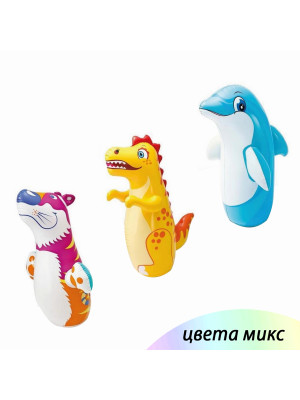 Игрушка-неваляшка надувная микс 44669 Intex