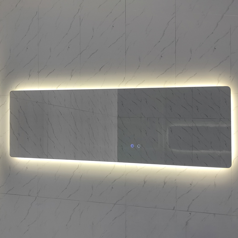 Зеркало для ванной 40*140 см LED подсветка антизапотевание прямоугольное KN-835A140/40 KNOIS