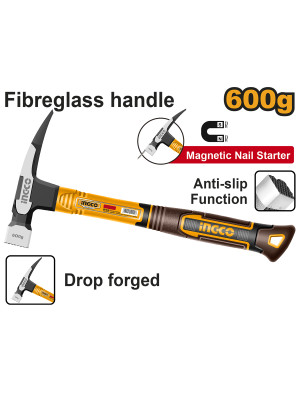 Молоток кровельщика 600 г INGCO HCH81060 Молоток кровельщика 600 г INGCO HCH81060