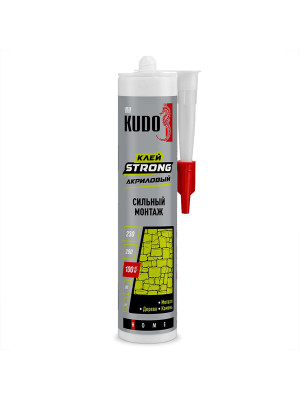 Жидкие гвозди Kudo Home Strong для сильного монтажа (на акриловой основе) белые 280мл (12) +5С Жидкие гвозди Kudo Home Strong для сильного монтажа (на акриловой основе) белые 280мл (12) +5С