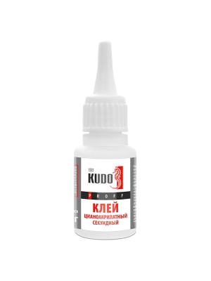 Клей Kudo цианакрилатный секундный 20гр Клей Kudo цианакрилатный секундный 20гр