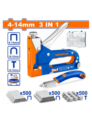 Степлер 4-14 мм 3 в 1 WADFOW WGU4B06 Степлер 4-14 мм 3 в 1 WADFOW WGU4B06