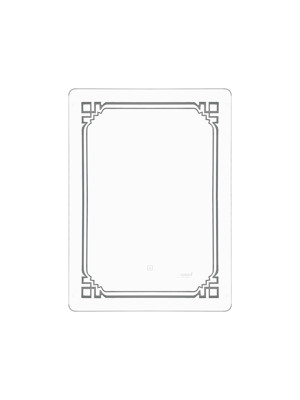 Зеркало настенное Dikalan 60*80 см с подсветкой сенсор ст.защиты IP44 (5) KLD-807 АКЦИЯ!