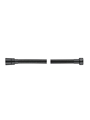 Шланг для душа 150 имп/имп (EPDM, гайка, конус, втулка - латунь) Ledeme L41B Черный