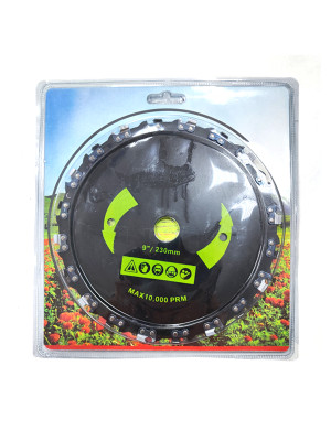 Фреза для триммера GROWER 40 зубьев (230*1,2*2,54*40T)/G40T-230CH (20) пильная цепь Фреза для триммера GROWER 40 зубьев (230*1,2*2,54*40T)/G40T-230CH (20) пильная цепь