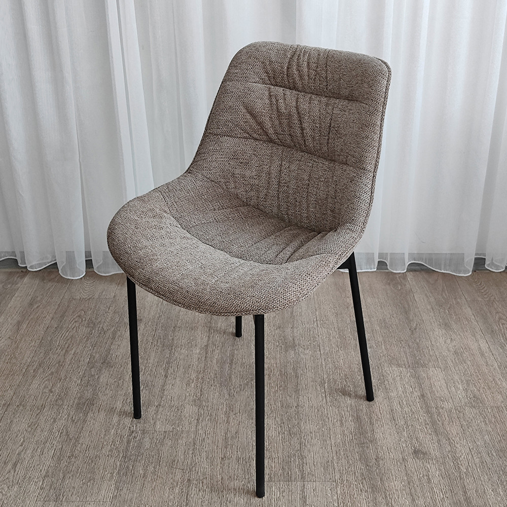 Стул металлический Baizheng BZ-6138K 55×55×80,5 см, износостойкий текстиль, до 150 кг