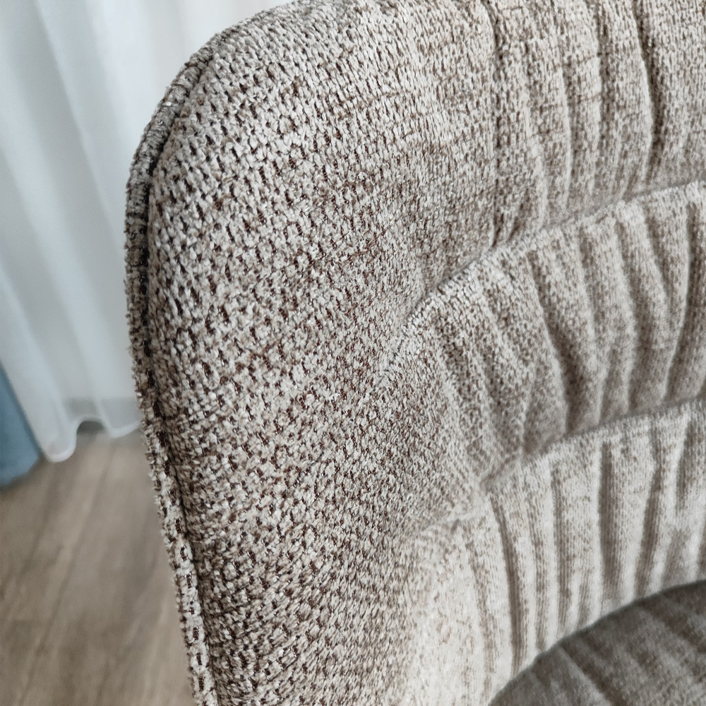 Стул металлический Baizheng BZ-6138K 55×55×80,5 см, износостойкий текстиль, до 150 кг