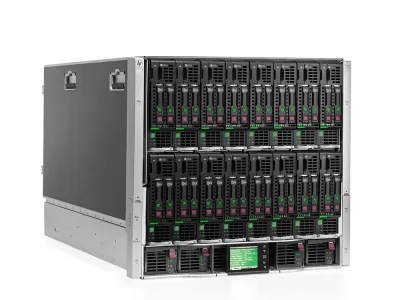 HPE BladeSystem C7000 G3 Platinum / 6x 2650W PSU / 10 x FAN (только шасси)