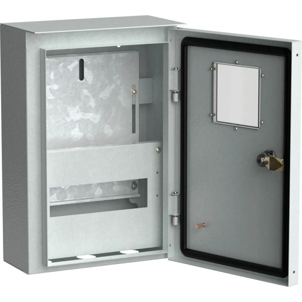 Корпус ЩУРн-1/9 TITAN 370х250х135мм У1 IP54 коттеджный метал. IEK MKM24-N-009-54-ZO