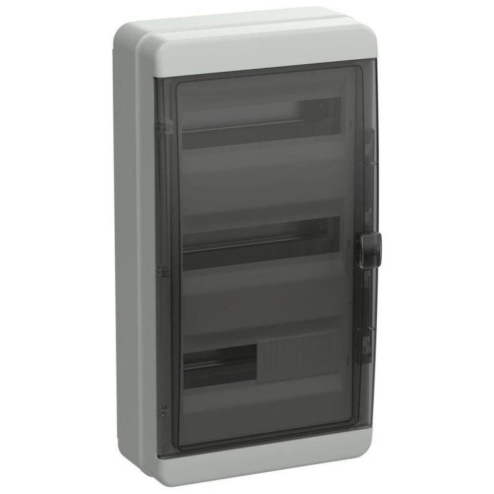 Корпус КМПн-36 TEKFOR IP65 черн. прозр. дверь пластик. IEK TF5-KP72-N-36-65-K03-K02
