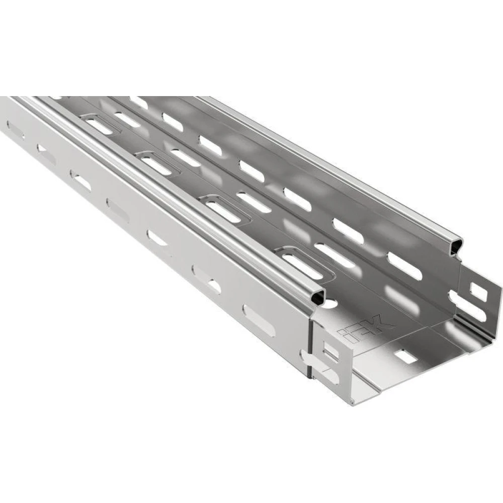 Лоток листовой перфорир. 100х50 L3000 сталь 0.5мм IEK CLP10-050-100-055-3