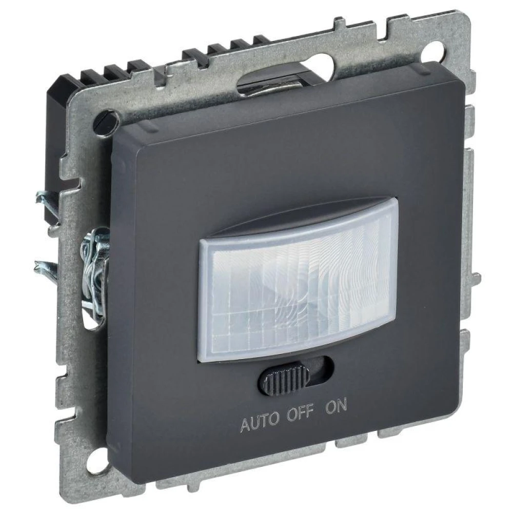 Датчик движения BRITE ДС10-1-БрГ механизм графит IEK BR-MS10-N-150-05-K53