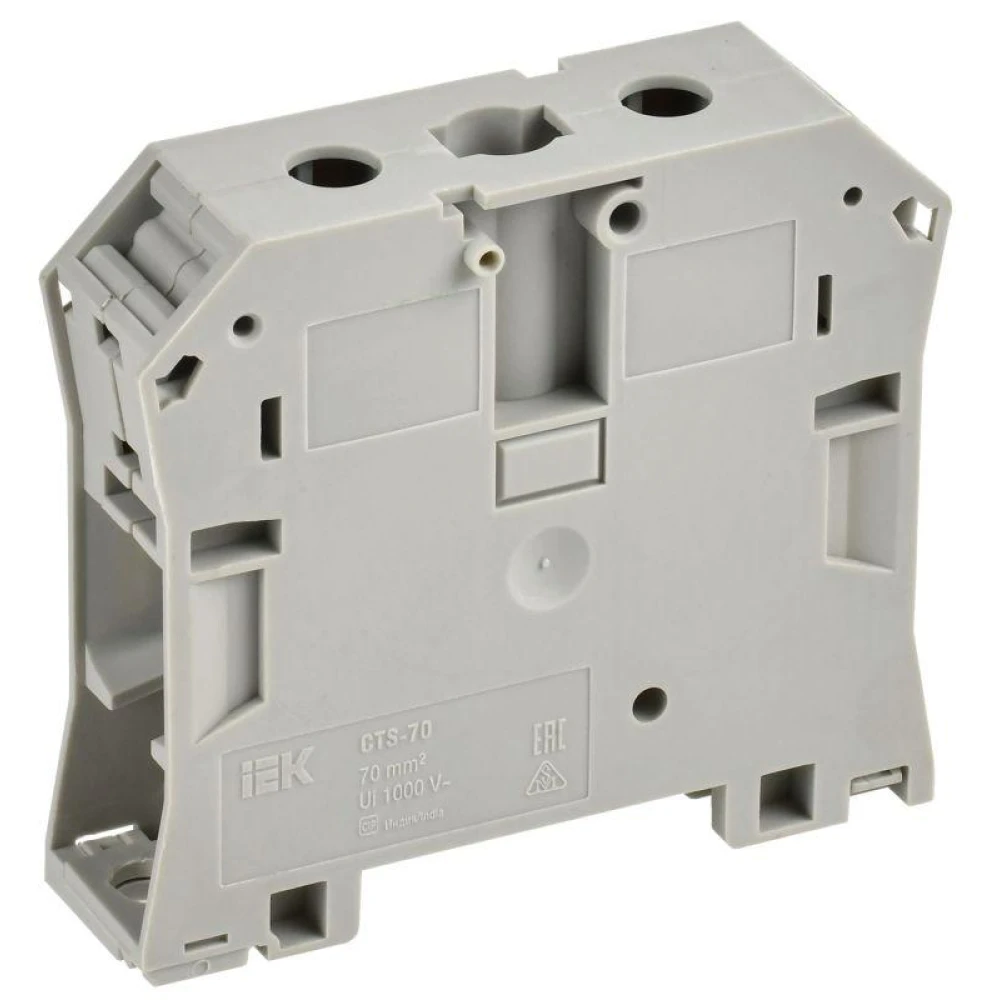 Колодка клеммная CTS ARMAFIX 70кв.мм сер. IEK YCT10-00-K03-070