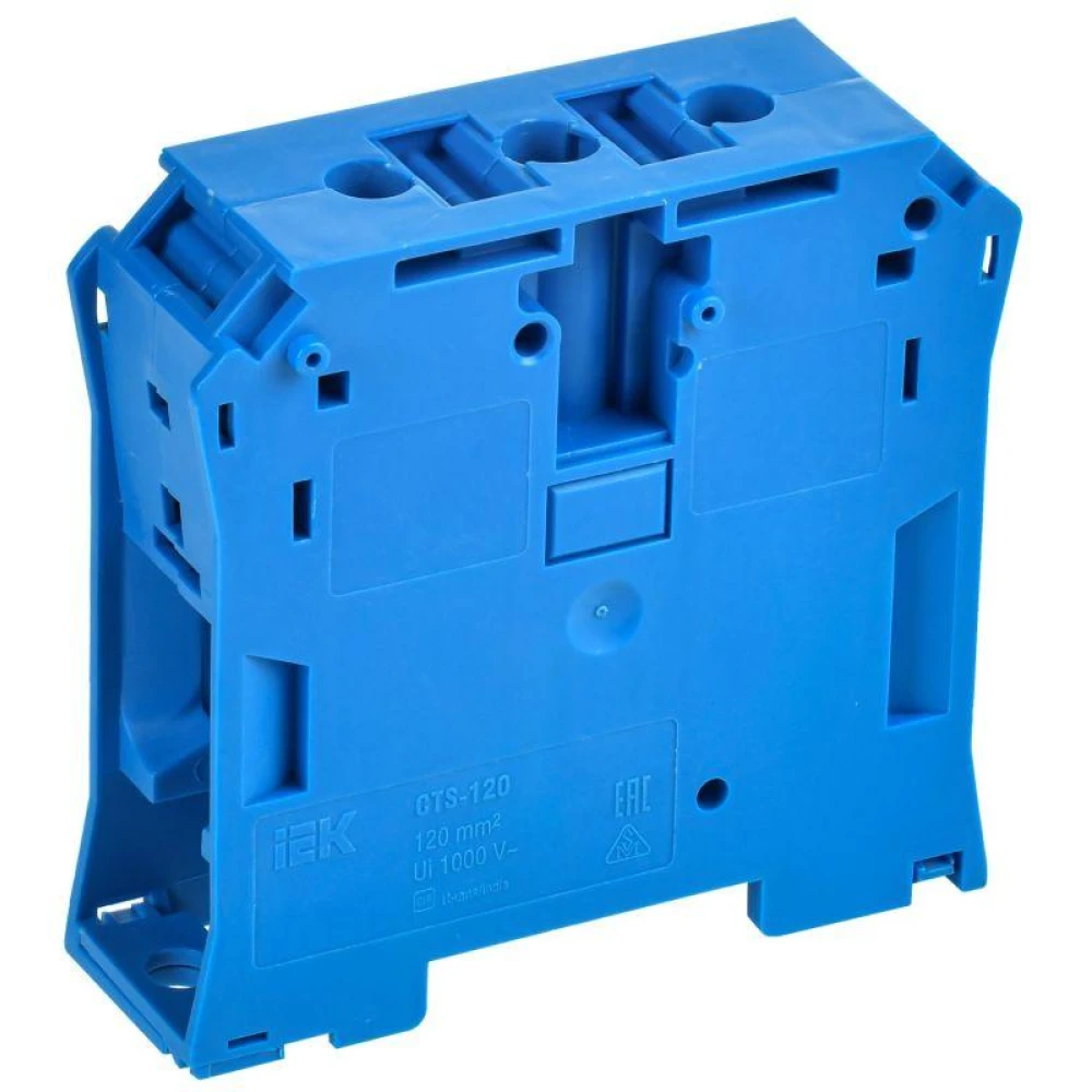 Колодка клеммная CTS ARMAFIX 120кв.мм син. IEK YCT10-00-K07-120