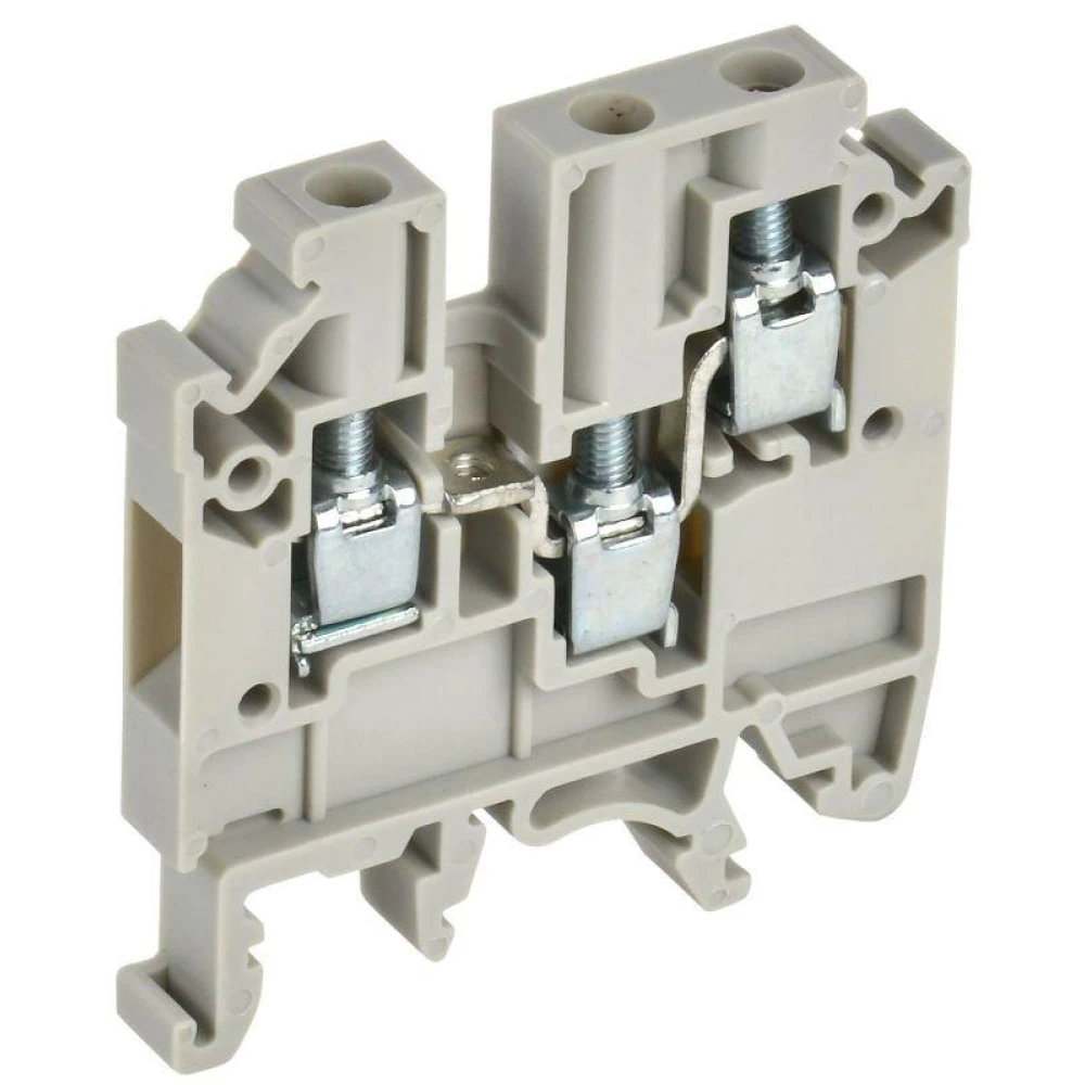 Колодка клеммная CTS-MC ARMAFIX 3 вывода 4кв.мм сер. IEK YCT12-00-3-K03-004